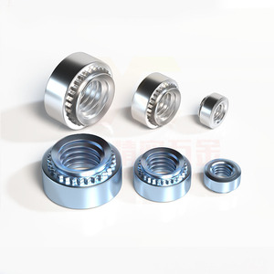 Verzinkte Einpressmuttern S CLS M2 M3 M4 M5 M6 M8 M10 M12 Edelstahl Blech Runde Befestigungselemente - Product Image 2