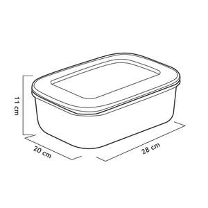 Set di 17 Contenitori Ermetici per Alimenti in Corallo, Facili da Sigillare e a Prova di Perdite - Product Image 4