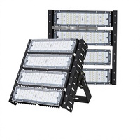 Module LED, éclairage de tunnel en aluminium, extérieur, étanche IP65, éclairage de stade haute puissance, 300W/500W, projecteur, faisceau 90-150°