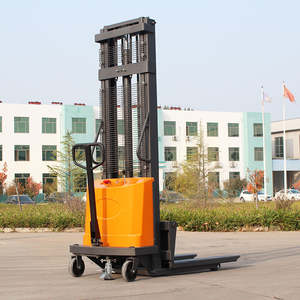 Chariot élévateur électrique neuf de marque chinoise 1-2 tonnes, mât à 2 étages, chariot élévateur à conducteur debout, capacité 1 tonne, garantie 1 an, prix usine, en promotion - Product Image 5