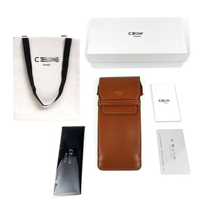 Scatola di occhiali da sole in pelle di alta qualità Custom Logo all'ingrosso di marca Sport occhiali da sole Case borse pulito panno occhiali da sole scatola Set - Product Image 1