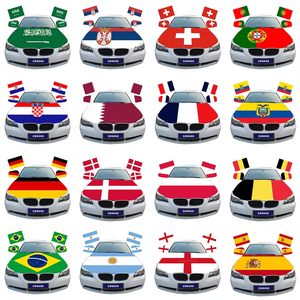 Drapeau des États-Unis et du Canada 2026, 3*5 pieds, pour jeux de ballon en extérieur, châle américain, châle mexicain, logo personnalisé pour le football, drapeaux à agiter et à suspendre - Product Image 5