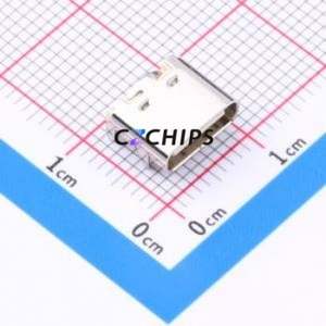 ZX-TYPEC-WTM1648-B USB Connector SMD Connector ( Connector Type: Type-C )( Gender: Female )( Mounting Type: Horizontal Mount ) - Product Image 1