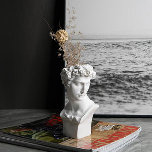 Estatua de Resina Epoxi David, Escultura, Arreglo Floral, Porta Brochas de Maquillaje Multifuncional, Portalápices, Almacenamiento, Manualidades, Arte Decorativo - Product Image 2