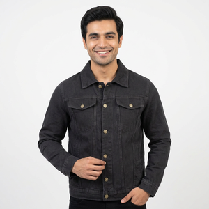 Reasonable rate <b>Men</b> <b>Denim</b> <b>Jacket</b> latest fashion comfortable anti wrinkle full sleeves <b>denim</b> <b>jacket</b> for <b>men</b> with unique designs - Product Image 1