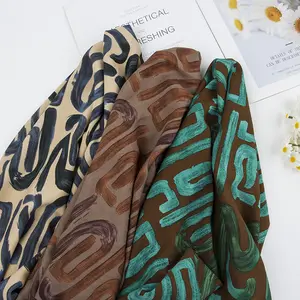 新产品波西米亚100涤纶纺织品编织印花服装面料