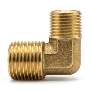 Coude de réduction mâle en laiton forgé de haute qualité, personnalisé (AOL-019) - Product Image 1