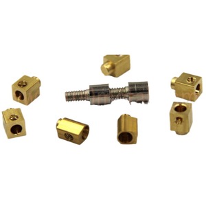 Brass <b>Terminal</b> Connector 800mm Max Diameter 33 Positions Machined Copper Electrode Lathe Parts Custom Processing - Product Image 1
