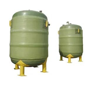 Factory Prices Fiberglass Pressure Storage Water Tank Storage Vertical FRP Tanks