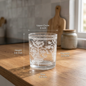 Vaso de Vidrio de Borosilicato Ecológico Moderno Personalizado, Resistente al Calor, Transparente, para Café, Té, Leche, Agua - Product Image 2