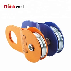 4, 8, 10 тонн, сверхмощный блок для рывка для лебедок, блок шкива из синтетического троса - Product Image 5