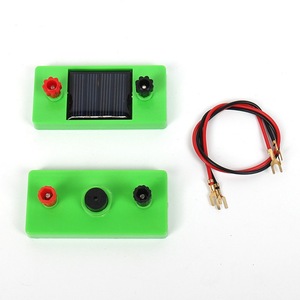 Kit de experimentos con panel solar y zumbador para el aprendizaje intelectual de los niños y experimentos científicos y tecnológicos para estudiantes - Product Image 1
