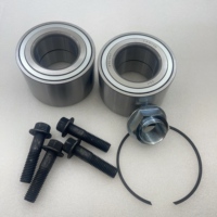 Kit de réparation de roulement de moyeu de roue avant 48*84*83 2RS pour Range Rover, le kit contient des roulements, des boulons, une écrou et un circlip NP275832 90 UA1