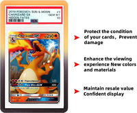 Protection antichoc en TPU pailleté pour cartes de collection gradées PSA – Matériau durable en gros avec effet dégradé