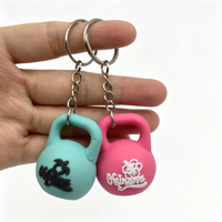 Porte-clés de fitness haut de gamme avec logo en relief, articles promotionnels pour employés, récompense de fidélité, souvenir sportif fonctionnel, faible MOQ, Chine