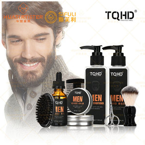 Huati Sifuli RubioAroma vente en gros de nouveaux produits personnalisés huile de <span class=keywords><strong>barbe</strong></span> Kit de <span class=keywords><strong>barbe</strong></span> Kit de culture de <span class=keywords><strong>barbe</strong></span> bio 100% pour hommes - Product Image 2