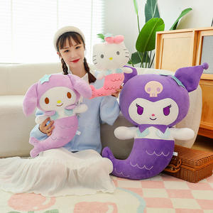 หมอนตุ๊กตานางเงือกสุดน่ารักขนาดใหญ่ลดกระหน่ำ KKT My melodi ตุ๊กตาของเล่นตุ๊กตาของขวัญสำหรับเด็ก - Product Image 3