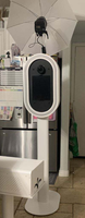 Photobooth DSLR à utilisation facile avec support flash supérieur, lumière LED RGB à télécommande et support iPad, livré avec flight case à roulettes pour festivals