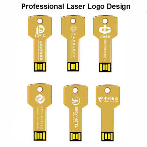 Promosyon hediye metal anahtar USB bellek kalem sürücü 2G 4G 8G 16G 32G anahtar USB bellek sürücü özel logo ile - Product Image 4