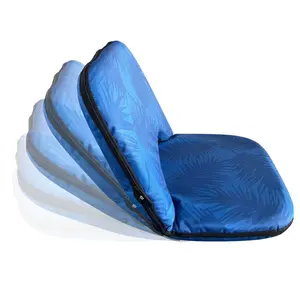 Adjustable Easy Carry Reclining Folding Floor Cushion Beach Low Seat Chair Portable Outdoor Floor Beach Seat