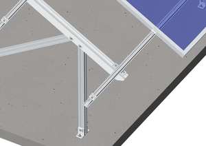 Kits complets de supports universels pour panneaux photovoltaïques, cadres de panneaux solaires et systèmes de montage au sol - Product Image 3