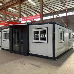 Maison conteneur extensible populaire <span class=keywords><strong>20</strong></span>/40 pieds, <span class=keywords><strong>villa</strong></span> de camping de luxe préfabriquée personnalisable avec chambre et salle de bain, design moderne - Product Image 5
