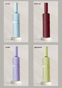 Fabricant d'Parapluies Automatiques Personnalisés Grande Taille, Parapluie Anti-Vent Pluie et Soleil en Nylon Anti-UV Portable pour Vente en Gros - Product Image 4