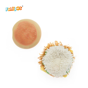 Toptan özel <span class=keywords><strong>Pet</strong></span> köpek çiğnemek oyuncak Hotdog seti gıcırtılı köpek oyuncak - Product Image 6