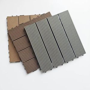 Sàn <span class=keywords><strong>Composite</strong></span> WPC dễ bảo trì-Thiết kế chống trượt mờ, thời tiết, nhẹ và có thể tái chế - Product Image 2