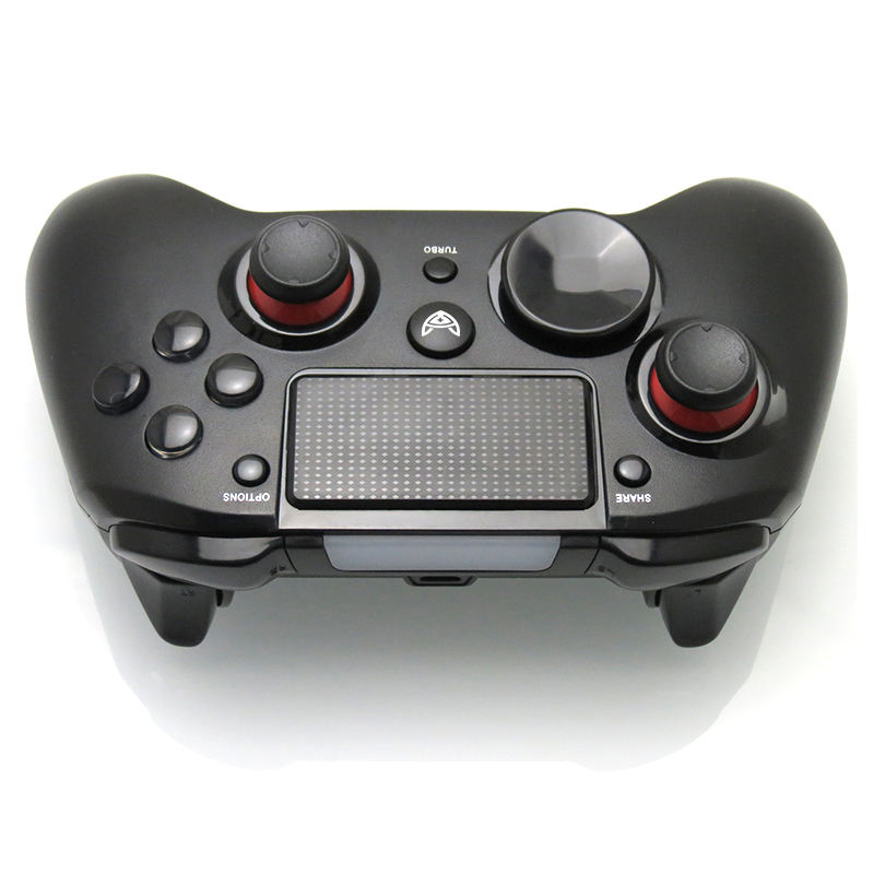 Controller Wireless NK Per PS4/PS3/PC - Dualshock, Vibrazione, Touchpad, Colore Arancione - Foto 4