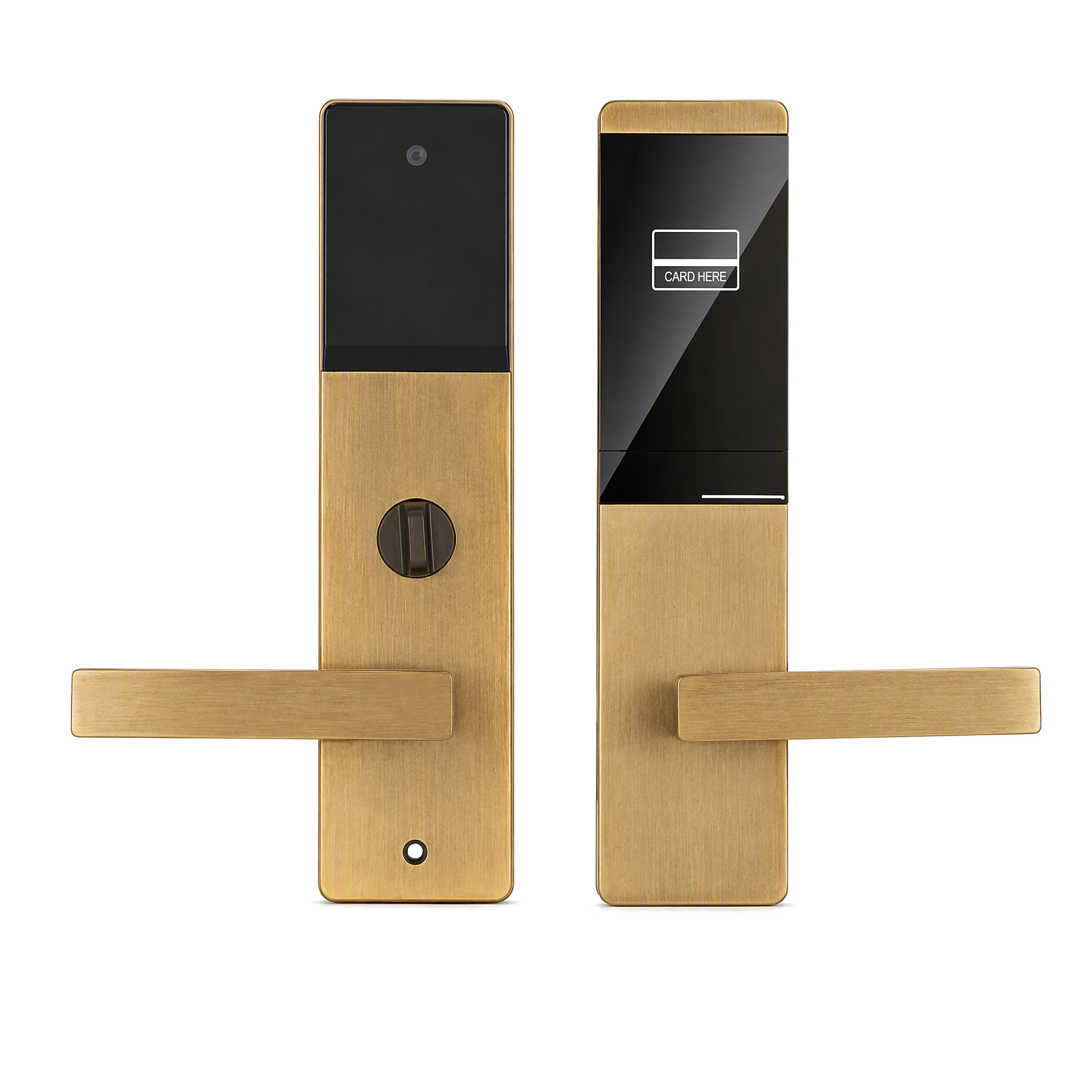 Hot Sales APP Control Support Outdoor Aluminum Hotel Digital Safe Front Door Card Smart Security Locks for Apartments · image 4