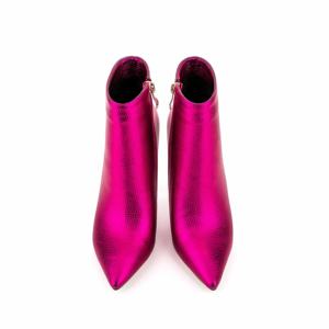 <span class=keywords><strong>Botines</strong></span> de piel sintética metalizados para <span class=keywords><strong>mujer</strong></span>, <span class=keywords><strong>Botines</strong></span> de tacón alto, talla grande 47, para primavera, <span class=keywords><strong>2023</strong></span> - Product Image 4