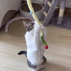 Nueva Varita de Juguete para Gatos con Campanas Sonoras, Juguete Interactivo para Gatos, Varita Divertida para Gatitos - Product Image 3