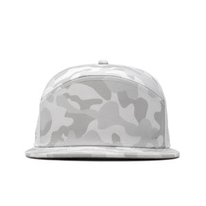 Beyaz <span class=keywords><strong>Camo</strong></span> Polyester kapaklar 6 Panel düz ağız siyah <span class=keywords><strong>Camo</strong></span> şoför şapkası lazer kesim delik nefes su geçirmez beyzbol şapkası - Product Image 3