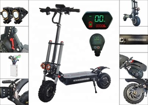 Trottinette Électrique à Pneus Larges 11 Pouces, Moteur Puissant, <span class=keywords><strong>Amortisseur</strong></span> Hydraulique, 60V 38AH, Disponible en Stock en Europe et aux États-Unis - Product Image 3