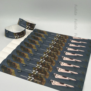 맞춤형 듀폰 티벡 방수 손목밴드 QR 코드 이벤트/페스티벌 디자인 식별 홍보 로고 인쇄 - Product Image 6