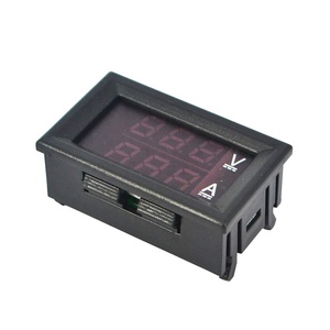 Mini voltmetro DC amperometro 4.5-30V 0-2A Digital VA Volt Ampere Meter misurazione della corrente di <span class=keywords><strong>tensione</strong></span> <span class=keywords><strong>Tester</strong></span> LED rosso blu - Product Image 2