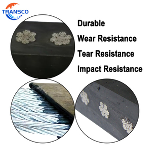 Bande transporteuse en caoutchouc à cordon d'acier de 4,5 mm haute résistance et durable, série <span class=keywords><strong>ST</strong></span>, pour système minier, état neuf - Product Image 2