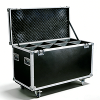 Valise de transport en aluminium durable de grande taille, fabriquée sur mesure par l'usine de Ningbo, Chine, avec roulettes