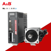 Kit de servomoteur A & B 1KW 3000RPM, 220V monophasé, montage à bride, étanche IE2, modèle ABM80-1030M22N01-12 + ABATS10-10A01M2N