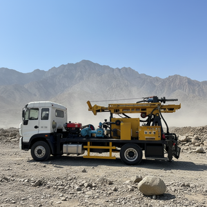 <span class=keywords><strong>รถ</strong></span>ขุดเจาะบ่อน้ำแบบติดตั้งบนรถบรรทุก 400M 600M พร้อมบริการจัดส่งรวดเร็ว เครื่องเจาะน้ำแบบลมแรงดันสูง - Product Image 1