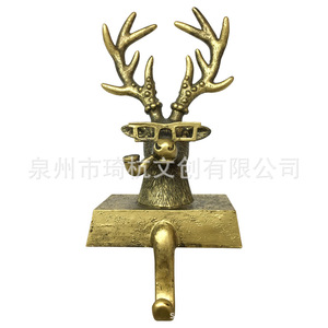 Crochets muraux en forme de tête d'animal (cerf, lapin, ours) – Porte-clés et support de rangement pour chambre, salon, entrée, bureau - Product Image 4