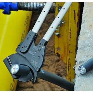 KNIPEX - 95 32 100 Cortador de cables (acción de trinquete) con mangos telescópicos 650-860mm-TINES DE CORTE EAN 4003773071570 - Product Image 2