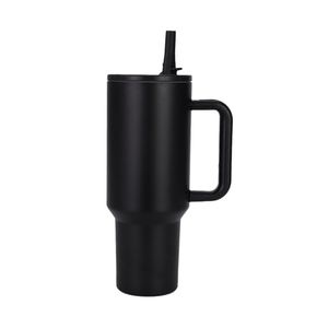 40oz Car H5.0 Handle Travel Mug Vacuum Tumbler Lid <b>Straw</b> Non-Slip ODM OEM Custom Logo - Product Image 5