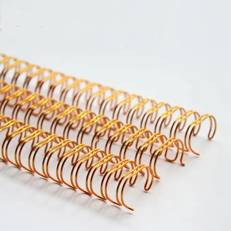 New Supplier Book Binding Spiral Notebook Twin Double Loop Tie Wire