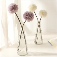 Decorazione per la casa e il matrimonio palla di fiori di crisantemo artificiale real touch