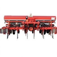 Semoir agricole à aspiration d'air pour maïs et soja, machine de semis et de fertilisation pour grand tracteur