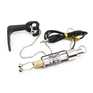 Illuminated Fishing Tool Swinger Bite Alarm Bobbin Chain Hanger Indicator