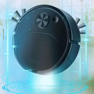 Aspirateur robot intelligent silencieux rechargeable, fonction de nettoyage humide et sec pour utilisation en garage - Product Image 3