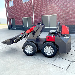 รถตักล้อยางคุณภาพสูง รถตักหน้าแบบมีล้อ รถตักไม้ซุง เครื่องยนต์ EU5 EPA มินิโหลดเดอร์ พร้อมมอเตอร์และปั๊ม - Product Image 6